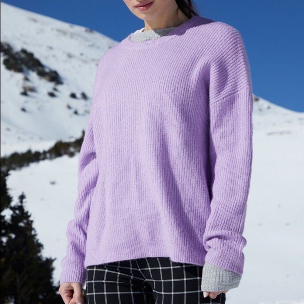 Kendall & Kylie Lavender Sweater